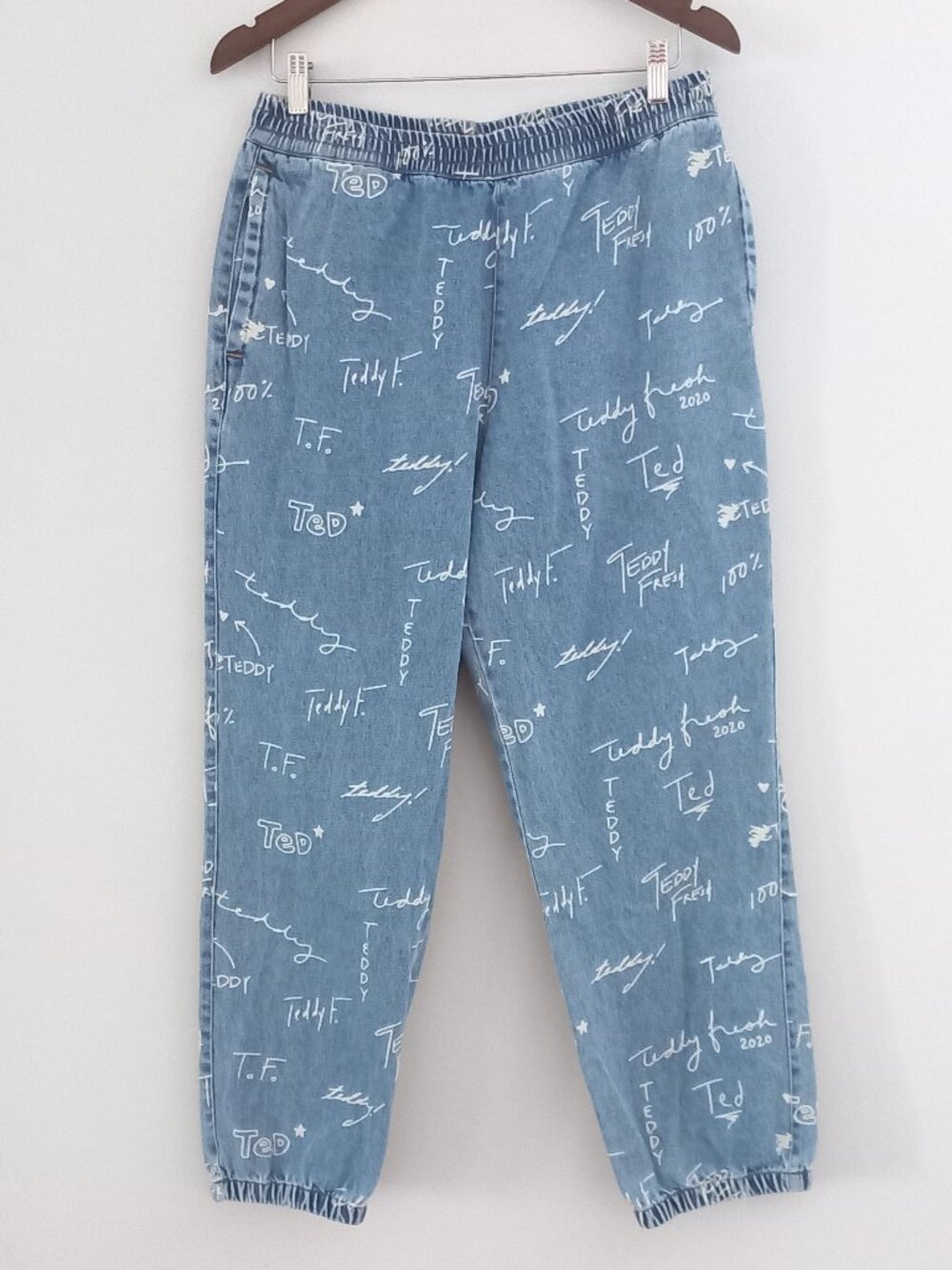 TEDDY FRESH printed baggy jeans